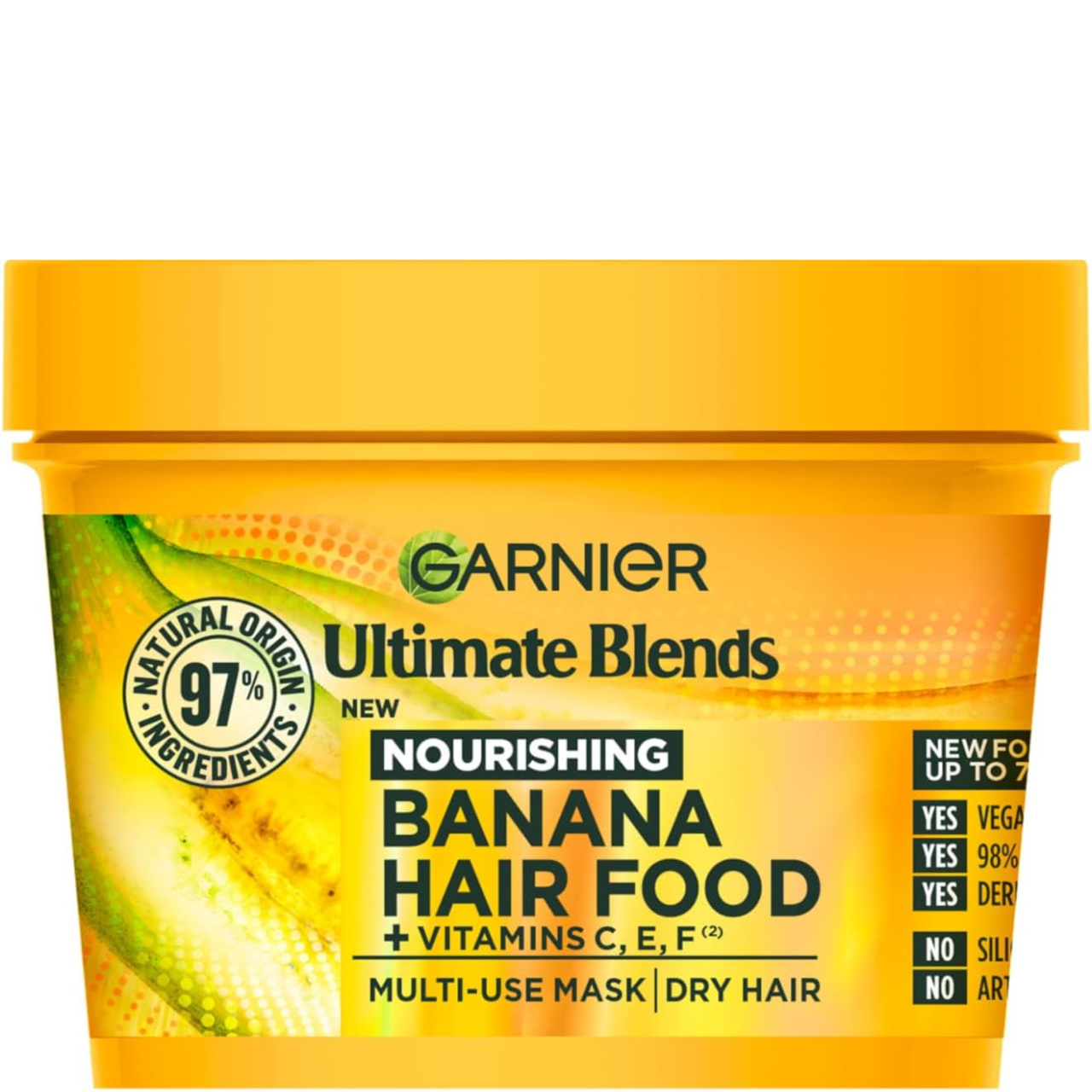 Garnier Hair Food Papaya, Garnier Ultimate Blends Hair Food, Garnier Papaya Hair Mask, Garnier Hair Food 3 in 1, Garnier Hair Food Papaya 400ml, papaya hair mask, hair food mask, 3 in 1 hair treatment, damaged hair mask, hair mask for damaged hair, hair repair mask, nourishing hair mask, vegan hair mask, cruelty free hair mask, silicone free hair mask, natural hair mask, natural origin hair treatment, papaya extract hair mask, hair mask for dry damaged hair, split ends repair mask, 