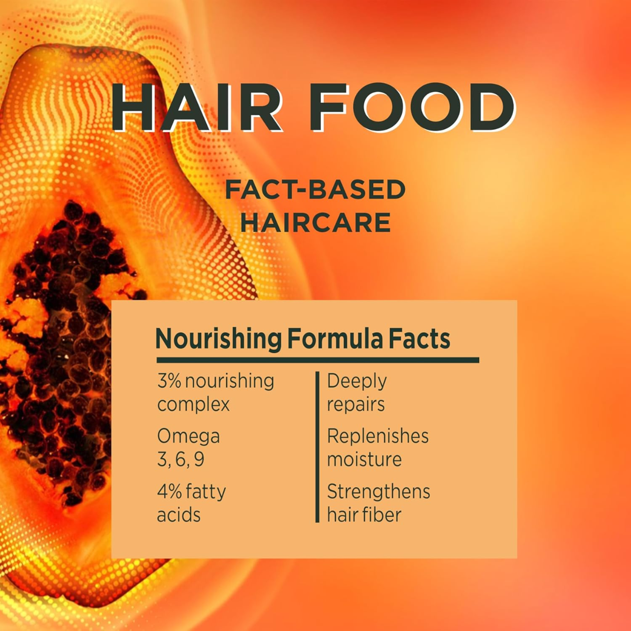 Garnier Hair Food Papaya, Garnier Ultimate Blends Hair Food, Garnier Papaya Hair Mask, Garnier Hair Food 3 in 1, Garnier Hair Food Papaya 400ml, papaya hair mask, hair food mask, 3 in 1 hair treatment, damaged hair mask, hair mask for damaged hair, hair repair mask, nourishing hair mask, vegan hair mask, cruelty free hair mask, silicone free hair mask, natural hair mask, natural origin hair treatment, papaya extract hair mask, hair mask for dry damaged hair, split ends repair mask, 