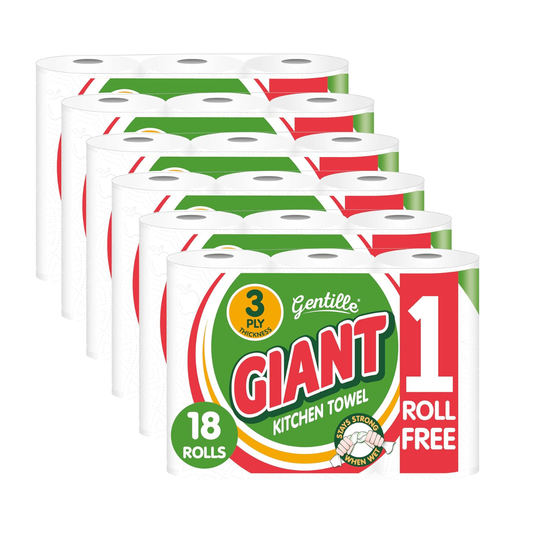 gentille giant kitchen roll

3 ply kitchen roll

extra strong kitchen roll

absorbent kitchen roll

paper towels bulk pack

kitchen roll 18 pack

white kitchen roll

durable paper towels

heavy duty kitchen roll

household paper towels

multipurpose kitchen roll

quilted kitchen roll

embossed paper towels

kitchen cleaning paper

wipe surface paper towels

office kitchen roll

commercial kitchen roll

uk made kitchen roll

nova tissue kitchen roll

sustainable kitchen roll

eco friendly paper towels

bulk 